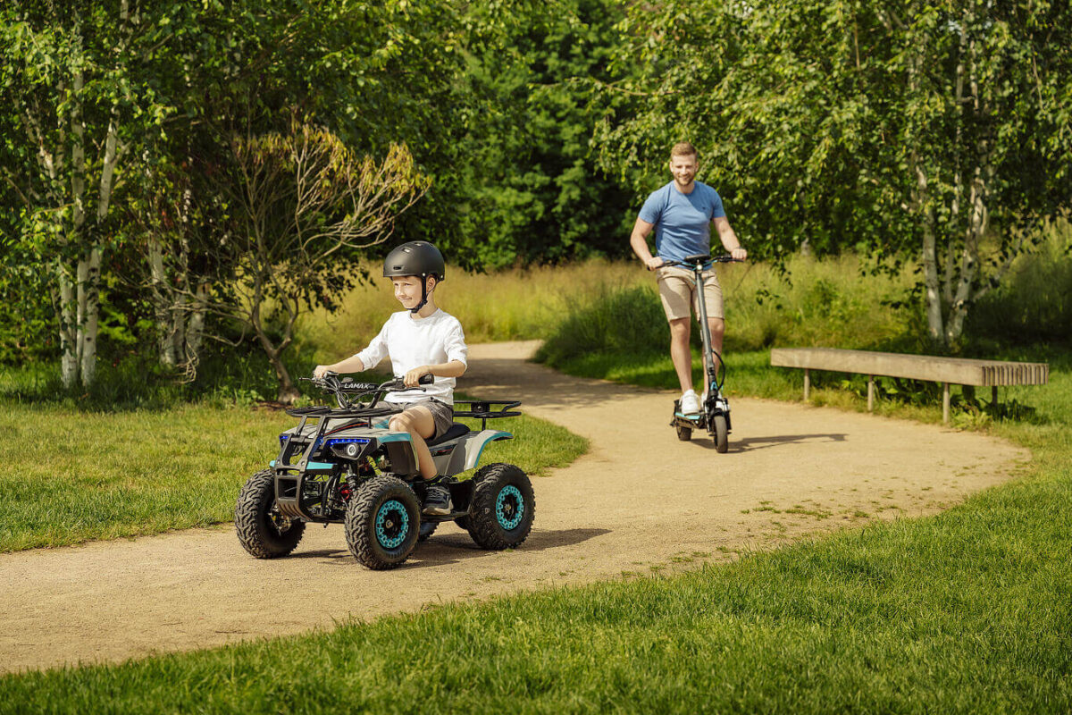 LAMAX eTiger ATV50S Blue